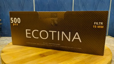 Гільзи для набивання сигарет Ecotina 500 шт 208 фото